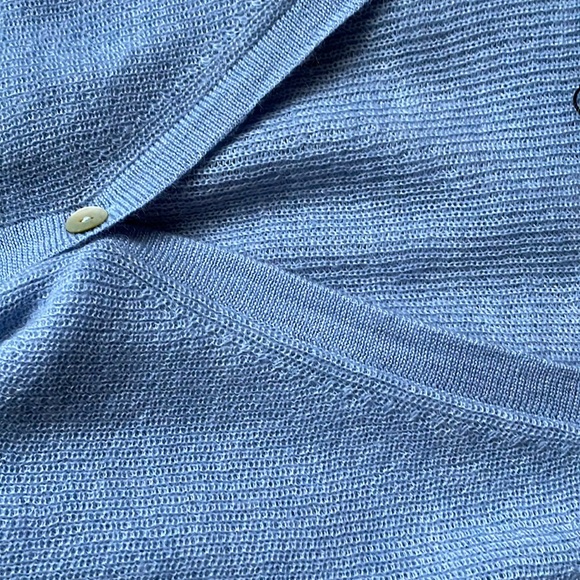Weekend stories Simone cardigan baby blue - Picture 11 of 12